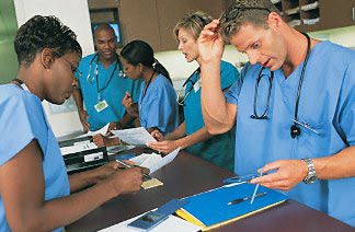 organize medical records and files with an end digit filing systems